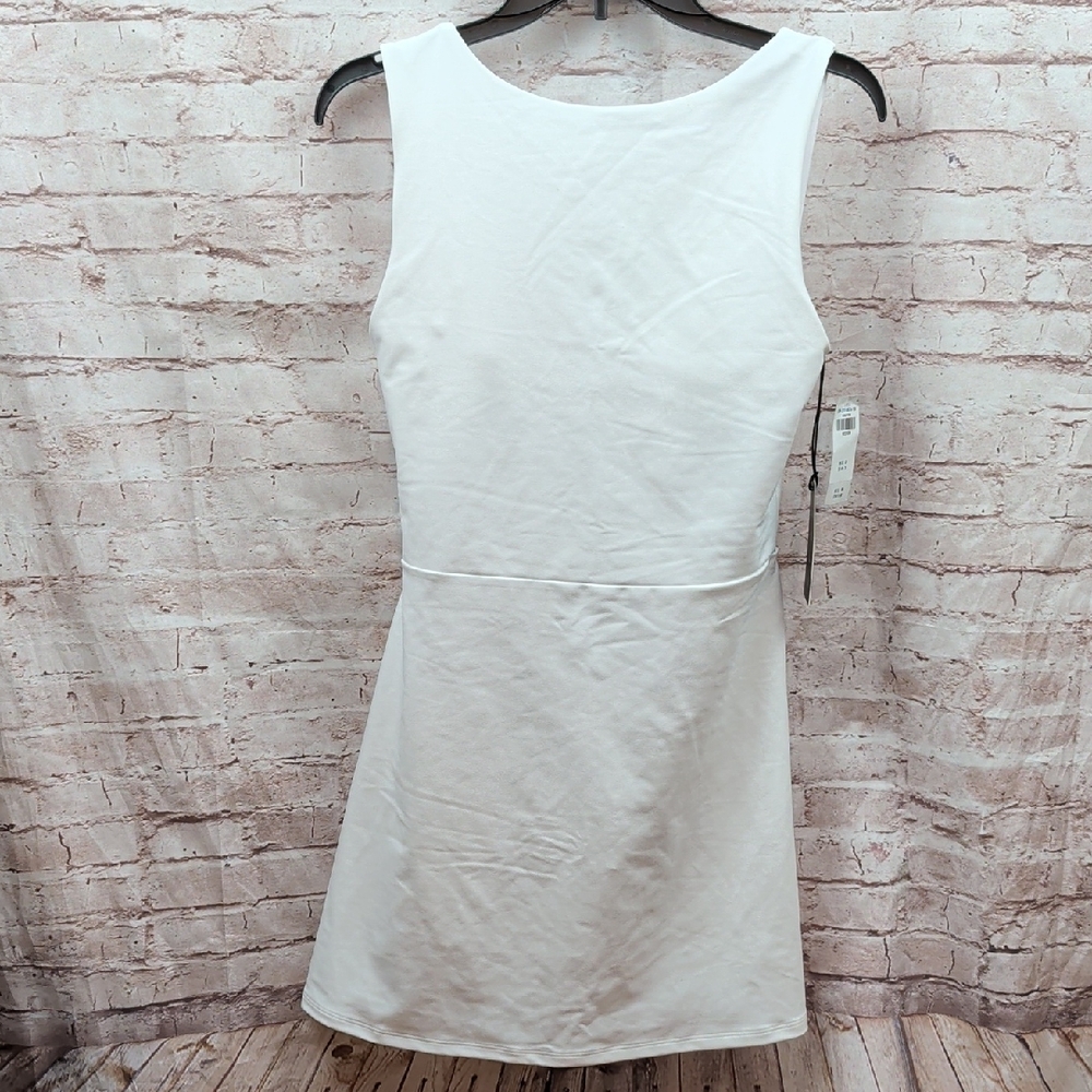 YPB White Athletic Mini Dress Medium New Nwt